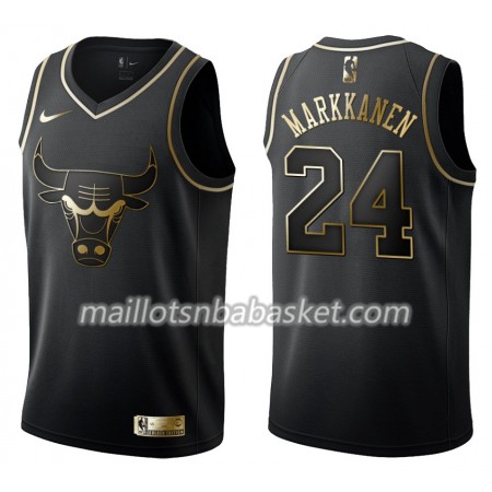 Maillot Homme Chicago Bulls Lauri Markkanen 24 Nike Noir Gold Edition Swingman Maillot Homme Chicago Bulls Lauri Markkanen 24 Nike Noir Gold Edition Swingman